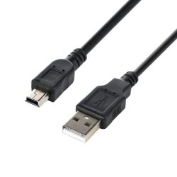 6 Feet USB A to Mini B Cable